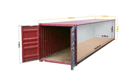 Conteneur standard 40 pieds