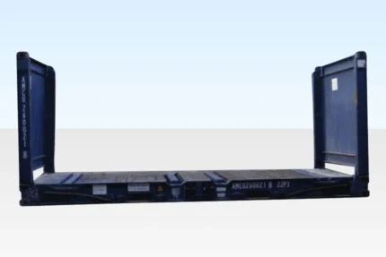 Conteneur maritime d’occasion 20 pieds – Flat-Rack